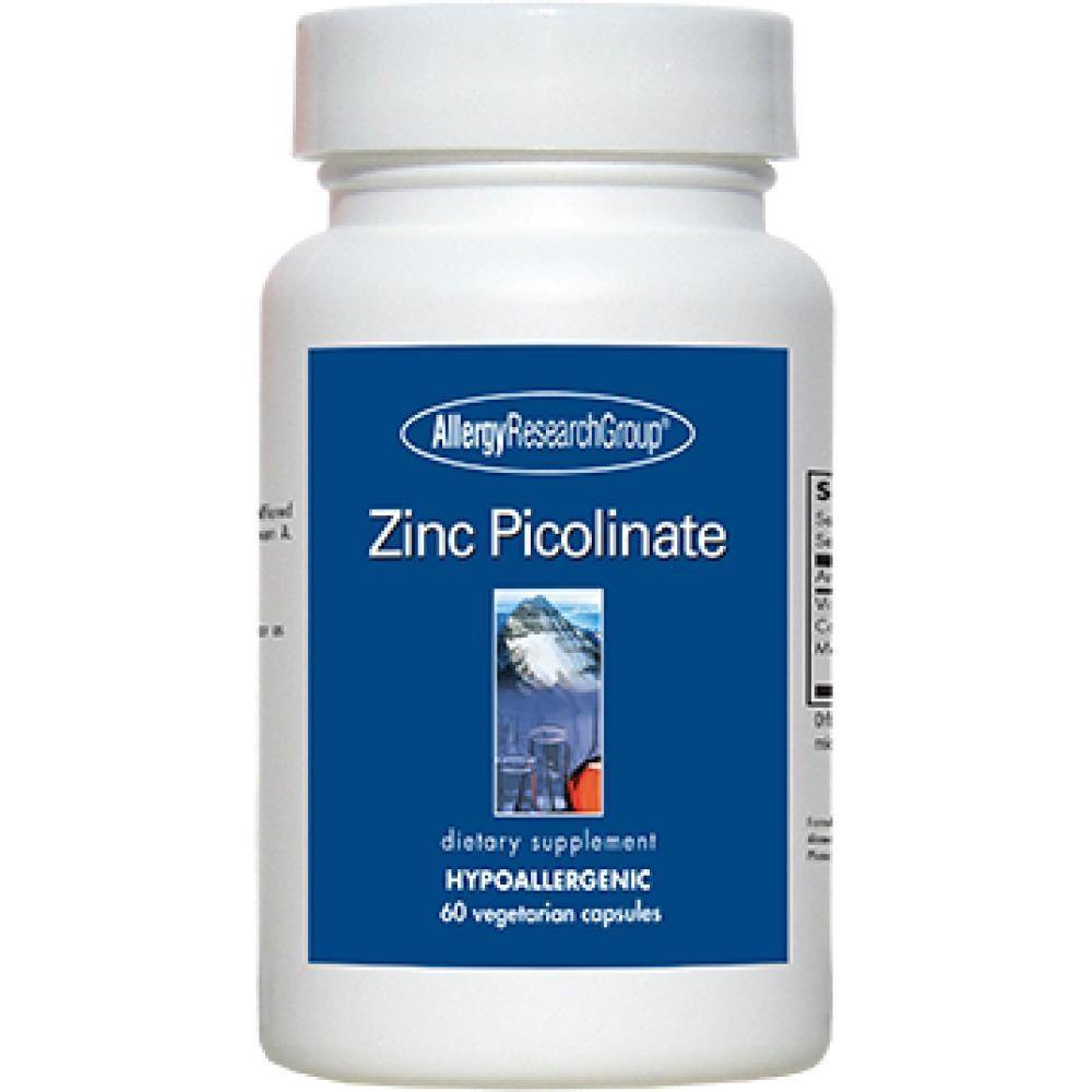 Allergy Research Group , Zinc Picolinate 25 mg 60 Capsules 2 Pack - VitaHeals.com