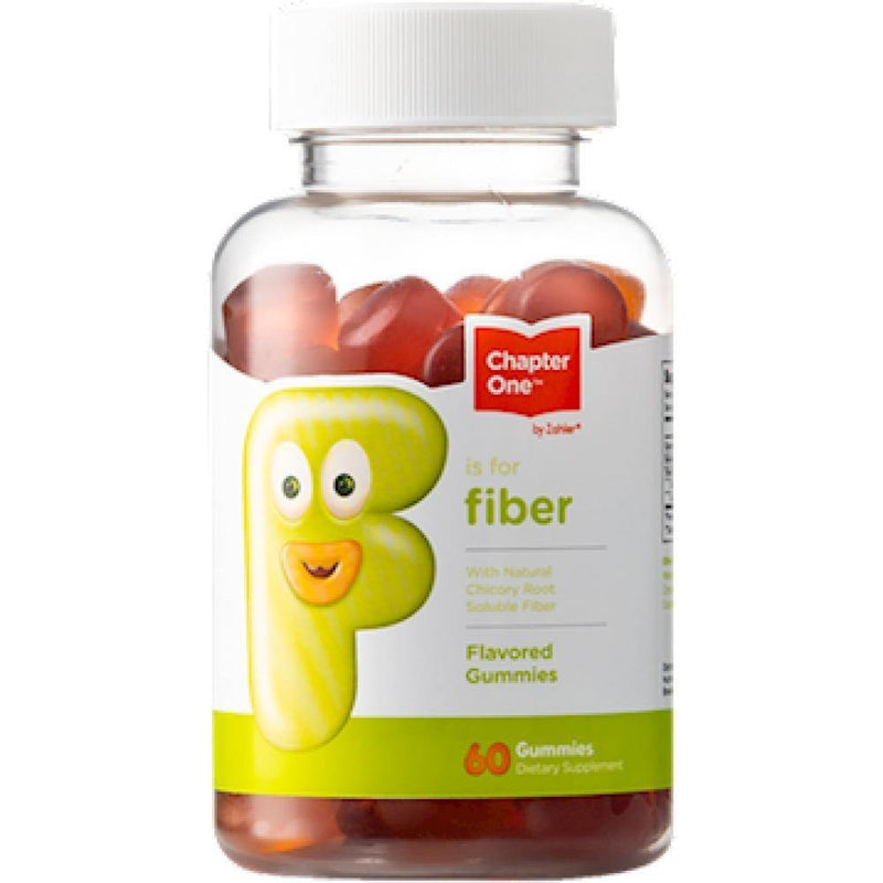 Chapter One , F is for Fiber 60 gummies 2 Pack - VitaHeals.com