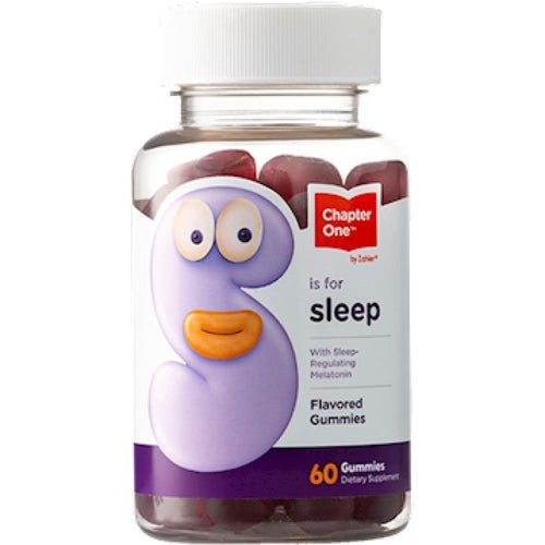 Chapter One , S is for Sleep Melatonin 60 gummies 2 Pack - VitaHeals.com