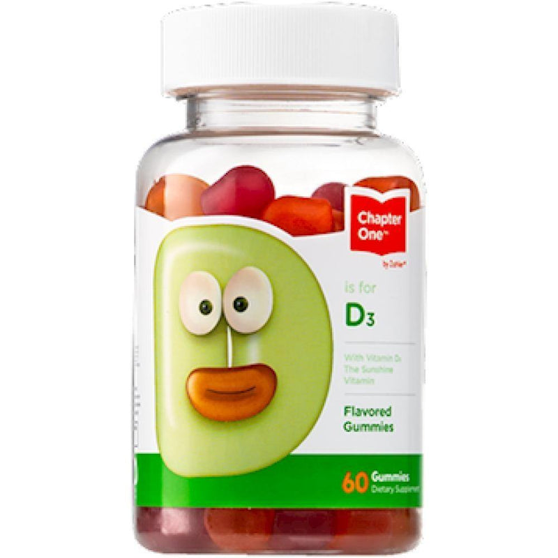 Chapter One , D is for D3 60 gummies - VitaHeals.com