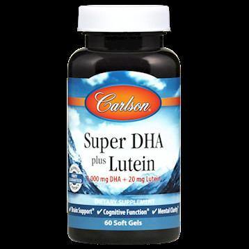 Carlson Labs , Super DHA & Lutein 60 softgels - VitaHeals.com