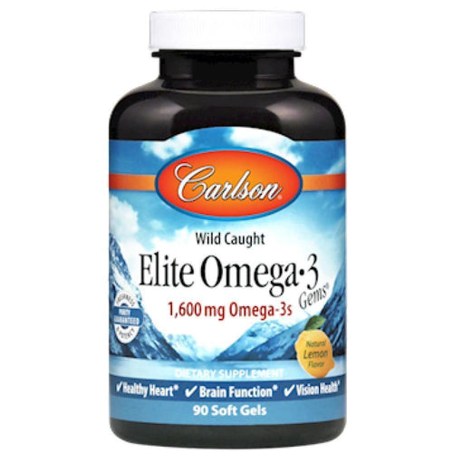 Carlson Labs , Elite Omega 90 softgels - VitaHeals.com