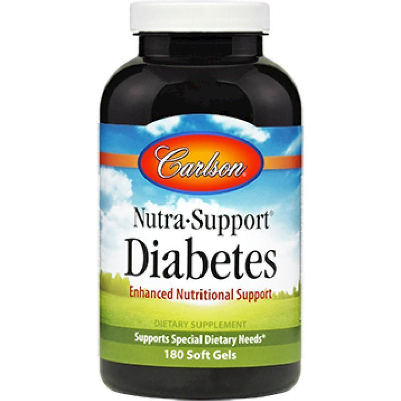 Carlson Labs , Nutra•Support Diabetes 180 gels 2 Pack - VitaHeals.com