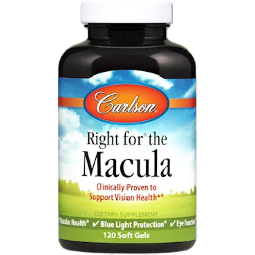 Carlson Labs , Right for the Macula 120 softgels 2 Pack - VitaHeals.com