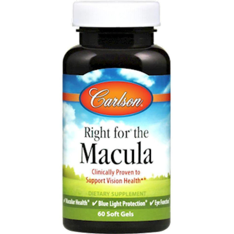 Carlson Labs , Right for the Macula 60 softgels 2 Pack - VitaHeals.com