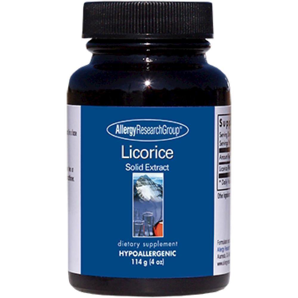 Allergy Research Group , Licorice Solid Extract 4 oz - VitaHeals.com