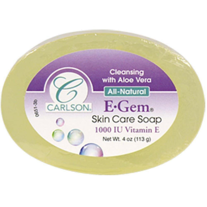 Carlson Labs , E-Gem Skin Care Soap 1 bar - VitaHeals.com