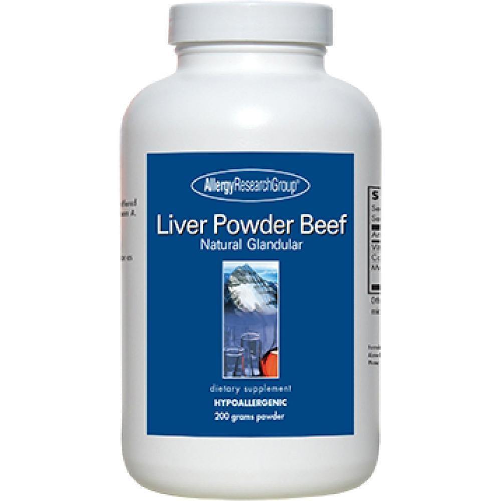 Allergy Research Group , Liver Powder Beef 200 g 2 Pack - VitaHeals.com