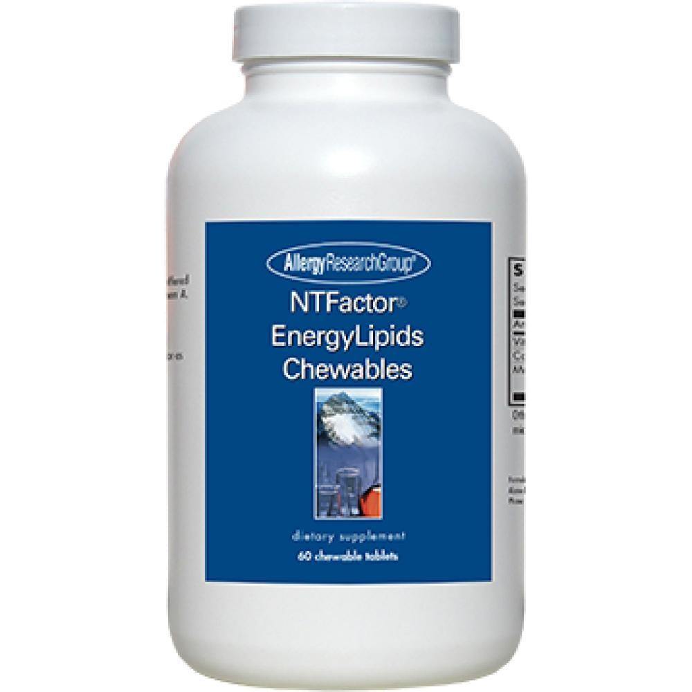 Allergy Research Group , NT Factor EnergyLipids Chew 60 Tablets - VitaHeals.com