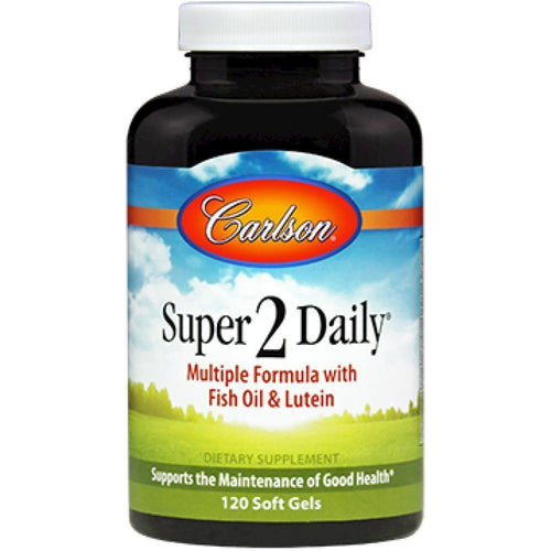 Carlson Labs , Super 2 Daily 120 softgels - VitaHeals.com