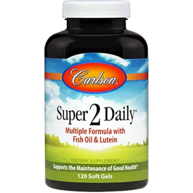 Carlson Labs , Super 2 Daily 120 softgels 2 Pack - VitaHeals.com
