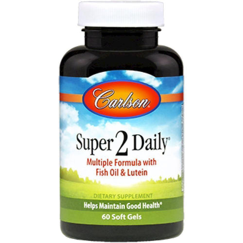 Carlson Labs , Super 2 Daily 60 softgels 2 Pack - VitaHeals.com