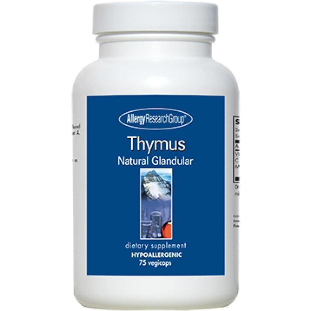 Allergy Research Group , Thymus 75 Veg Capsules 2 Pack - VitaHeals.com