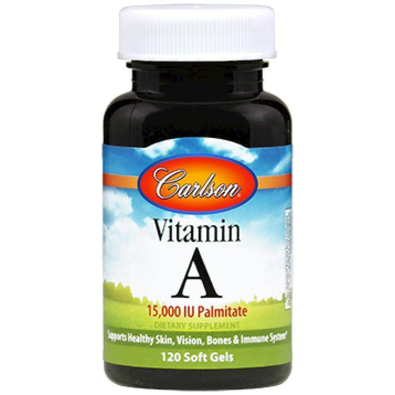 Carlson Labs , Vitamin A Palmitate 15000 IU 120 gels - VitaHeals.com