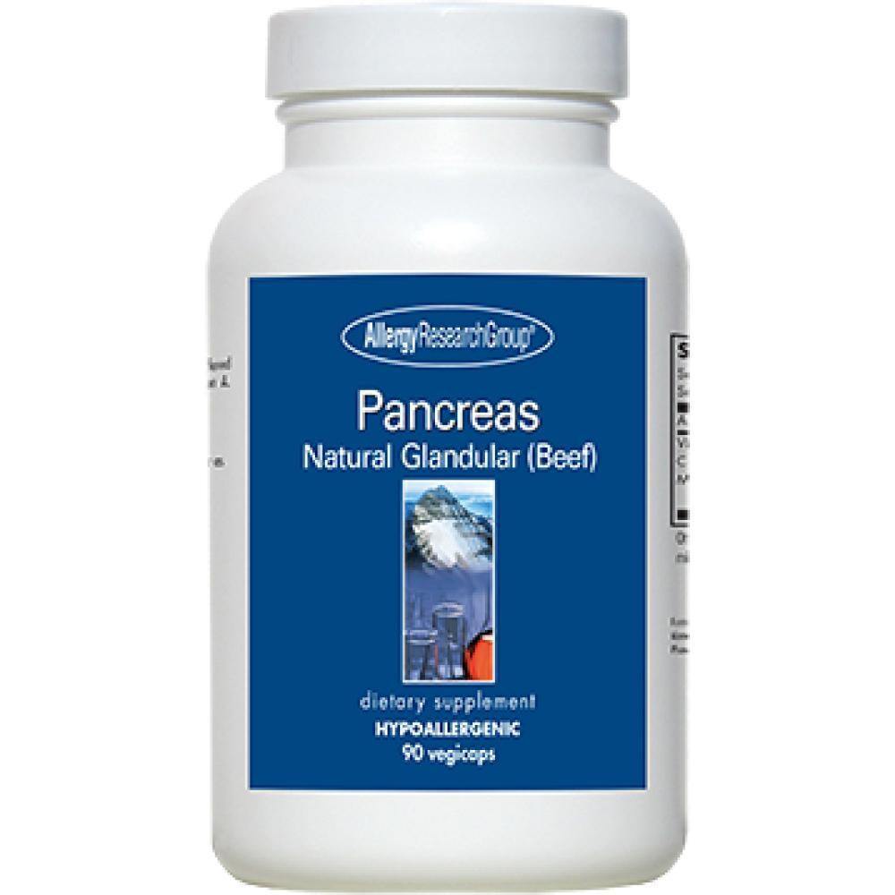 Allergy Research Group , Pancreas Beef 425 mg 90 Veg Capsules 2 Pack - VitaHeals.com