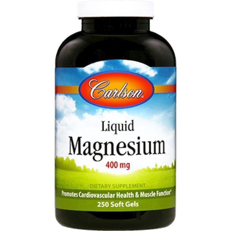 Carlson Labs , Liquid Magnesium 400 mg 250 gels - VitaHeals.com
