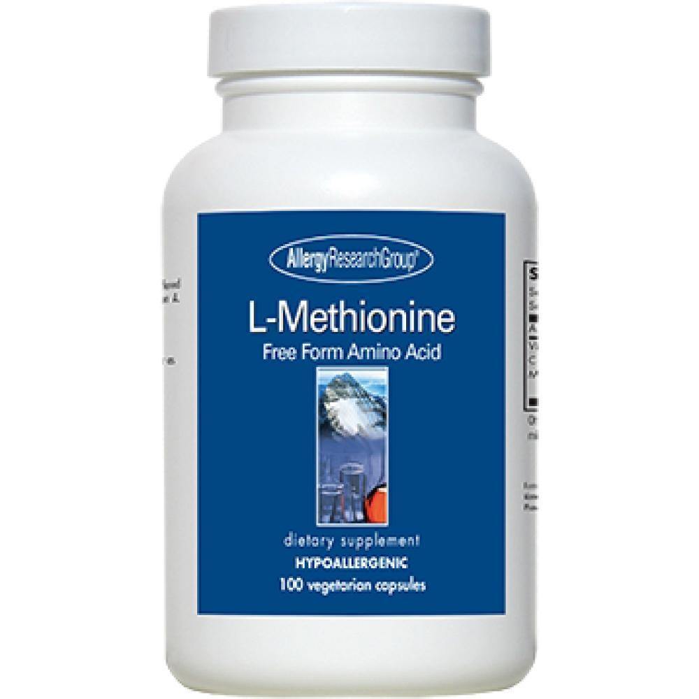 Allergy Research Group , L-Methionine 500 mg 100 Capsules 2 Pack - VitaHeals.com