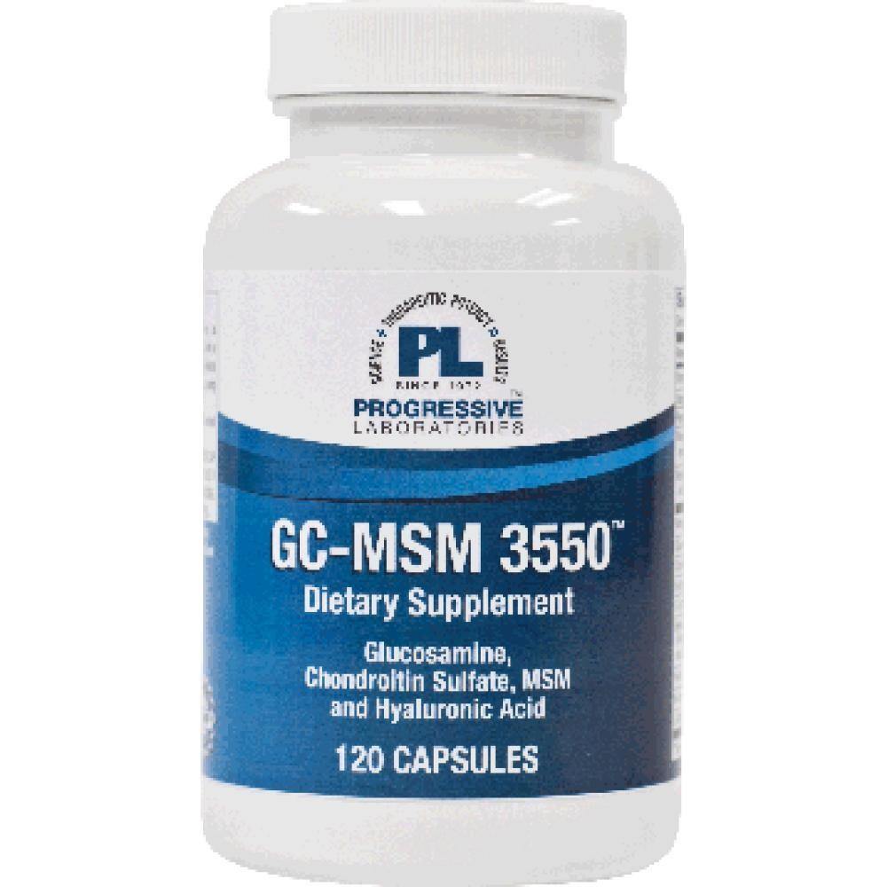 Progressive Labs GC-MSM 3550 120 Capsules - VitaHeals.com