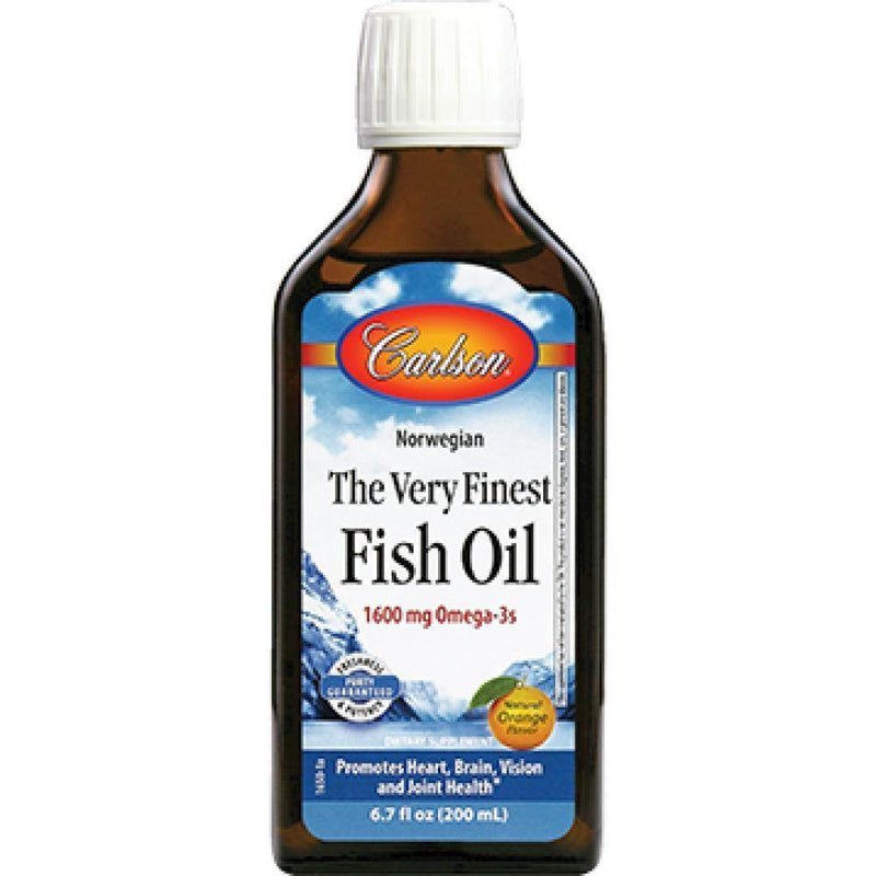 Carlson Labs , Fish Oil Orange 200 ml - VitaHeals.com