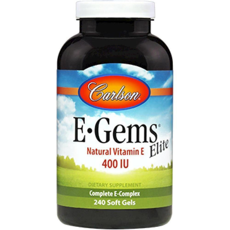 Carlson Labs , E-Gems Elite 240 gels - VitaHeals.com