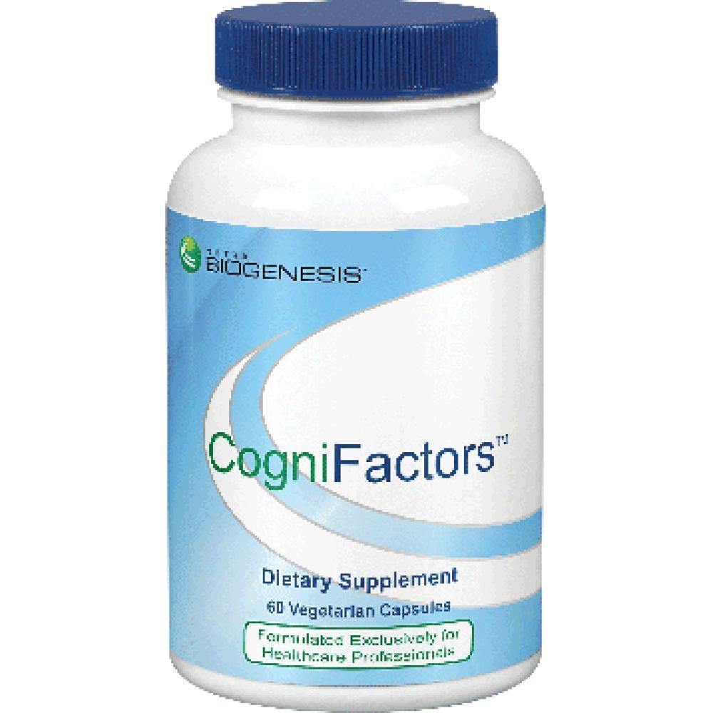 Nutra Biogenesis CogniFactors 60 Veg Capsules - VitaHeals.com