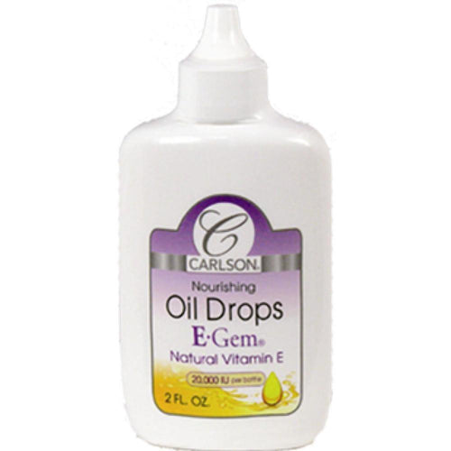 Carlson Labs , E-Gem Oil Drops 2 oz 2 Pack - VitaHeals.com