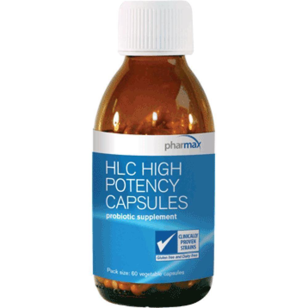 Pharmax , HLC High Potency Capsules 60 Veg Capsules - VitaHeals.com