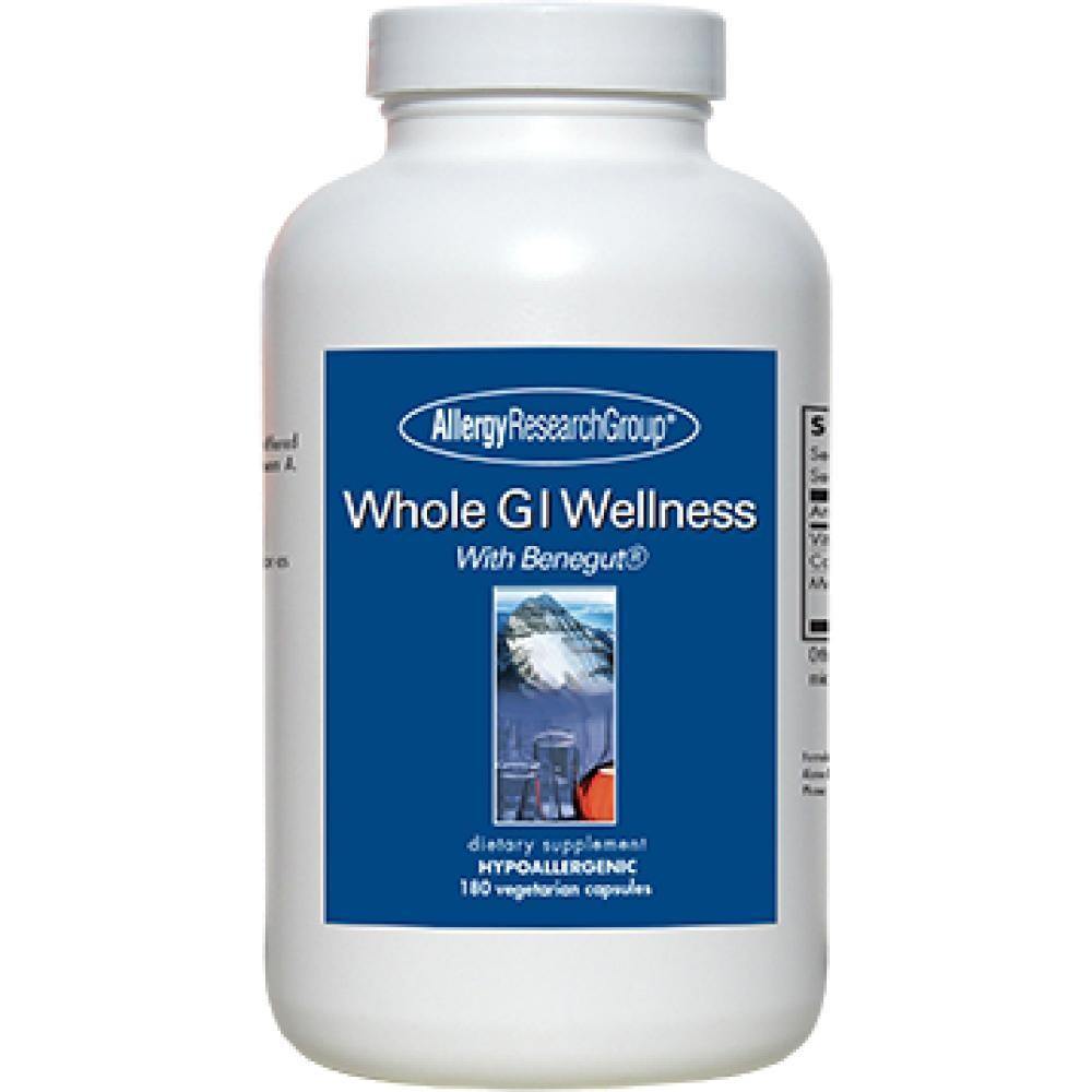 Allergy Research Group , Whole GI Wellness with Benegut 180 Capsules - VitaHeals.com