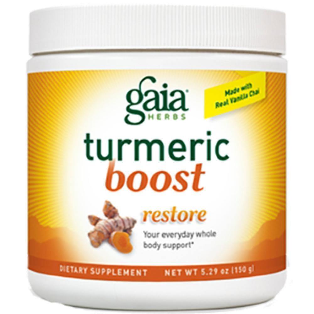 Gaia Herbs Turmeric Boost Restore 4.3 oz - VitaHeals.com