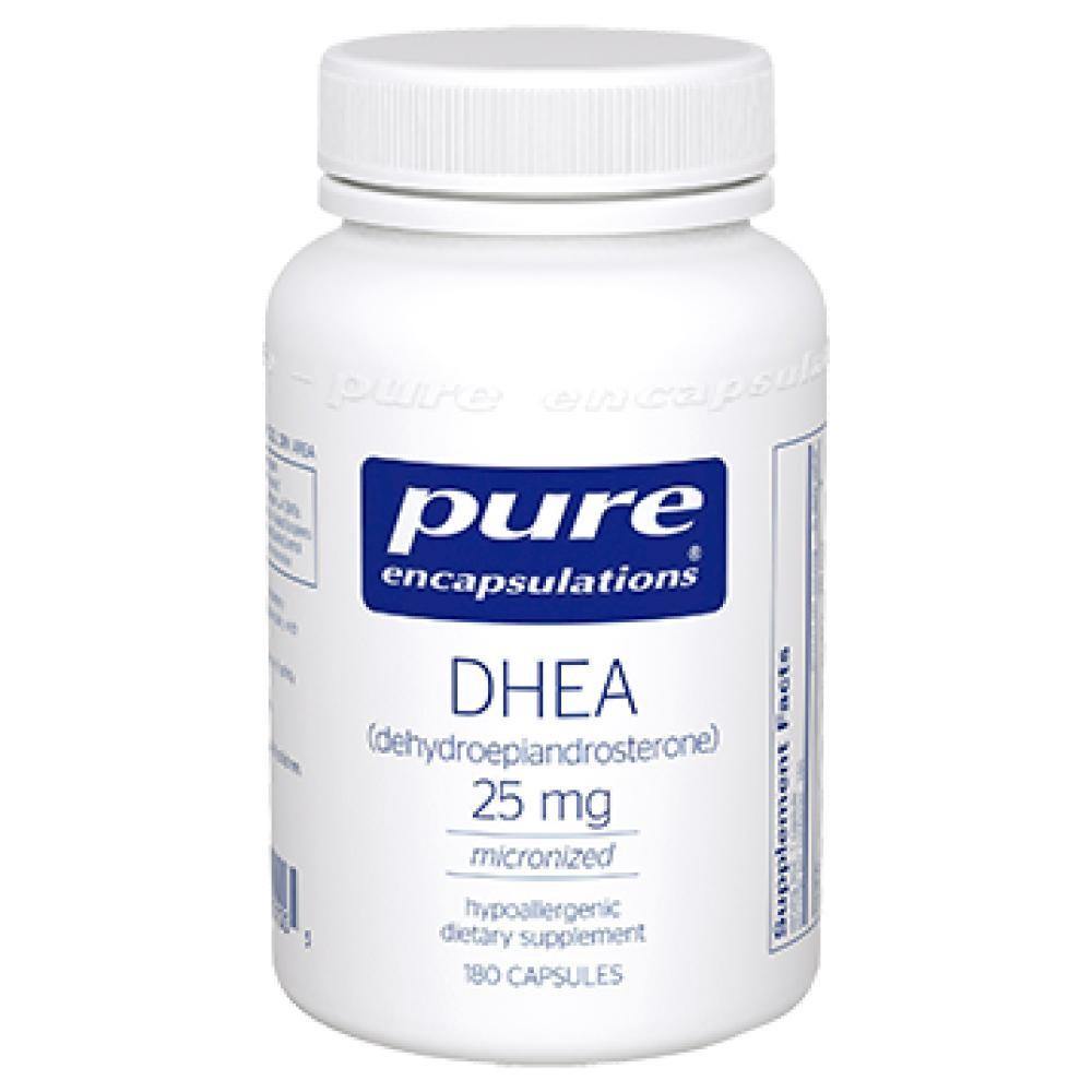 Pure Encapsulations , DHEA (micronized) 25 mg 180 Veg Capsules - VitaHeals.com