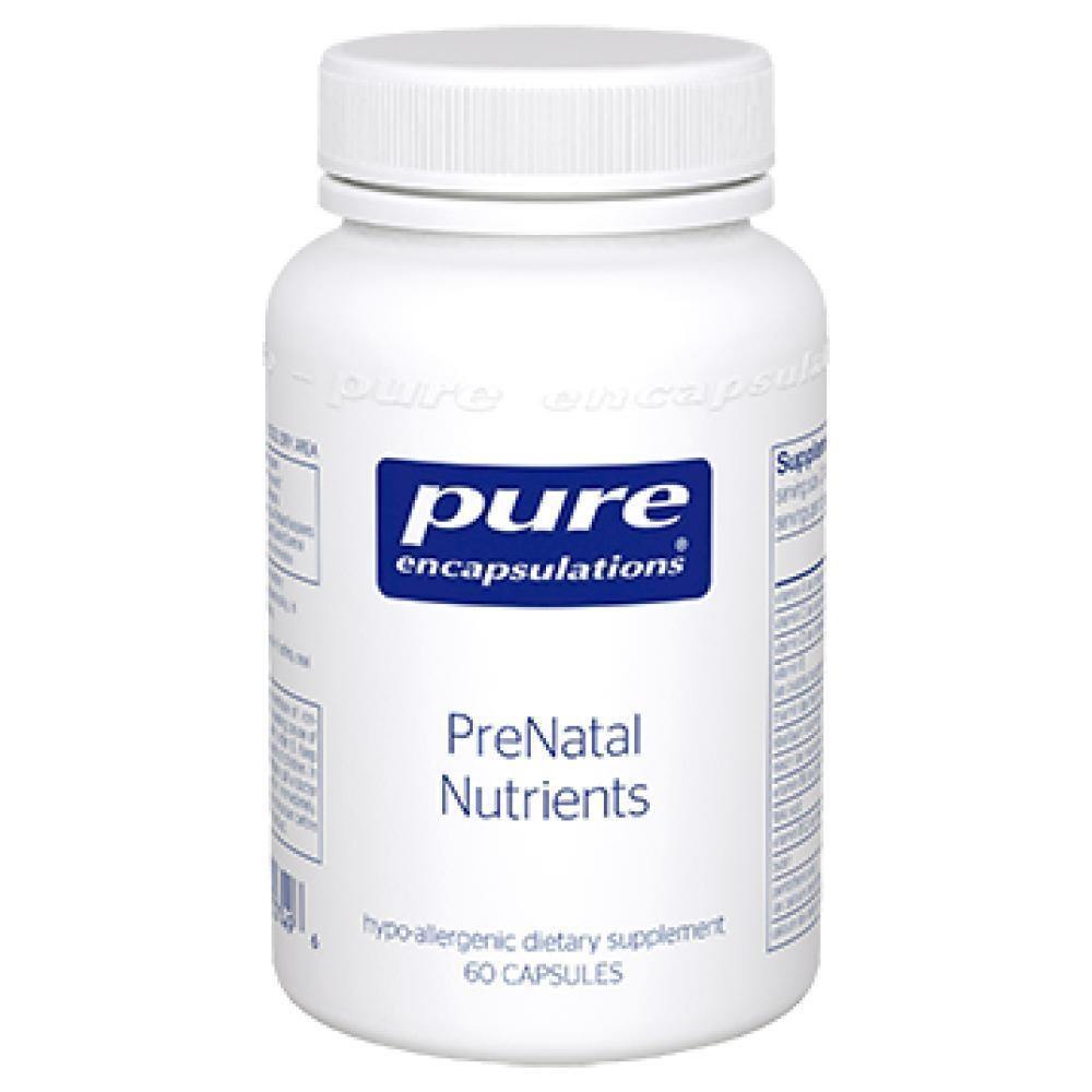 Pure Encapsulations , PreNatal Nutrients 60 Veg Capsules - VitaHeals.com