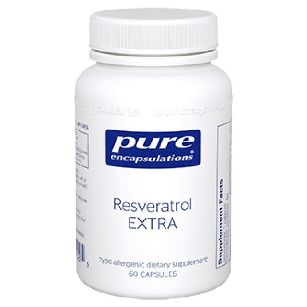 Pure Encapsulations , Resveratrol EXTRA 60 Capsules 2 Pack - VitaHeals.com