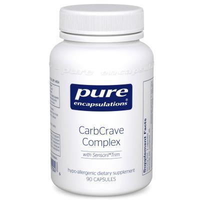 Pure Encapsulations , CarbCrave Complex 90 Veg Capsules 2 Pack - VitaHeals.com