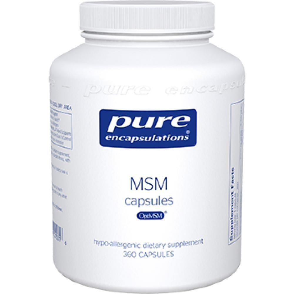 Pure Encapsulations , MSM Capsules 360 Capsules - VitaHeals.com