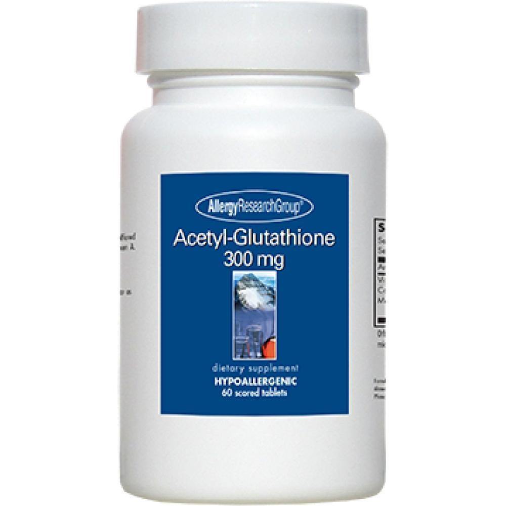 Allergy Research Group , Acetyl Glutathione 300 mg 60 Tablets 2 Pack - VitaHeals.com