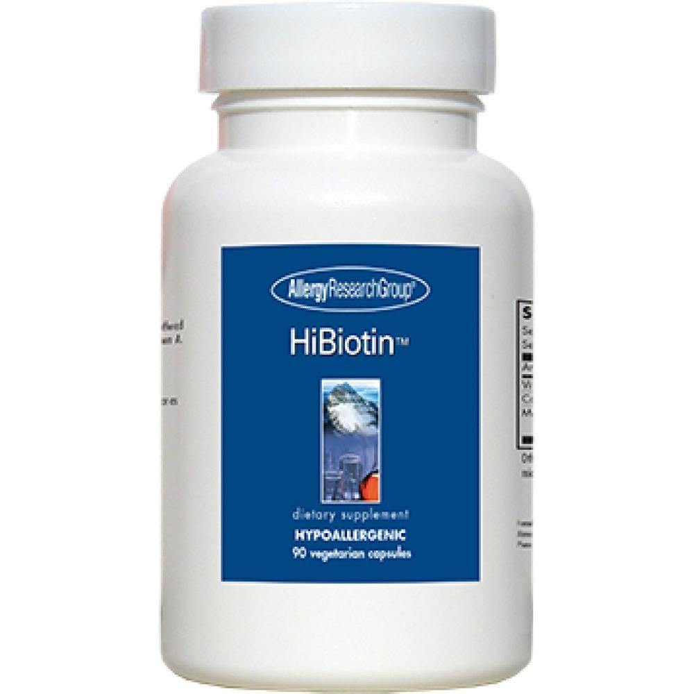 Allergy Research Group , HiBiotin 90 Veg Capsules 2 Pack - VitaHeals.com