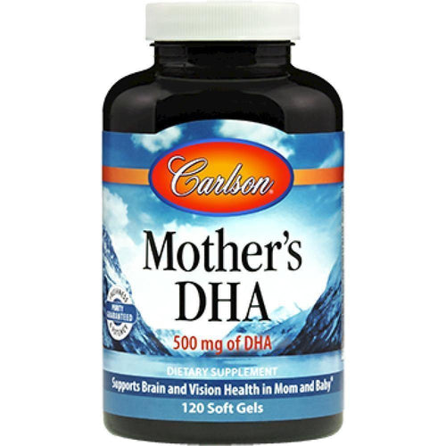 Carlson Labs , Mother's DHA 120 softgels - VitaHeals.com