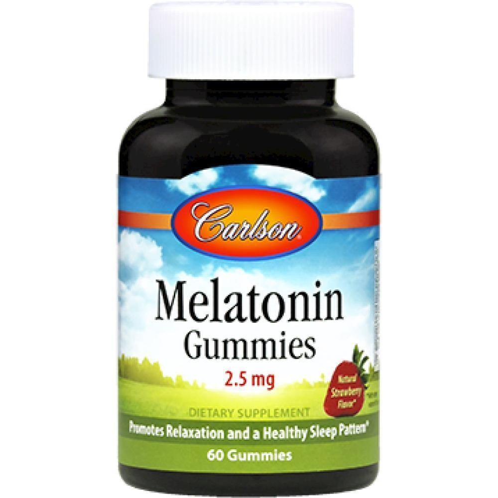 Carlson Labs , Melatonin Gummies 60 gummies 2 Pack - VitaHeals.com