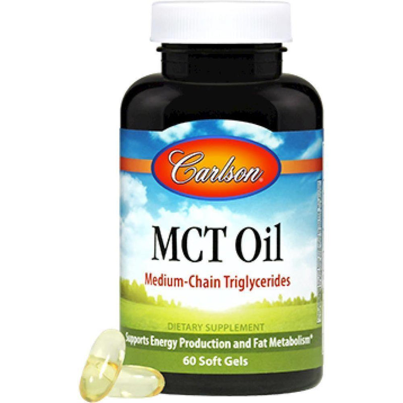 Carlson Labs , MCT Oil 60 softgels - VitaHeals.com