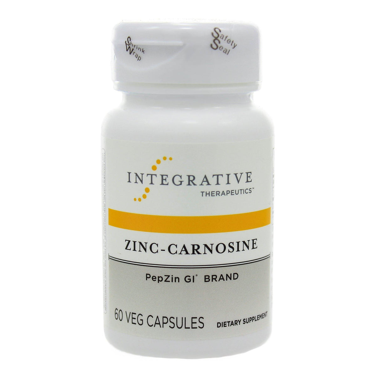 Integrative Therapeutics Zinc-Carnosine 60 Capsules - VitaHeals.com