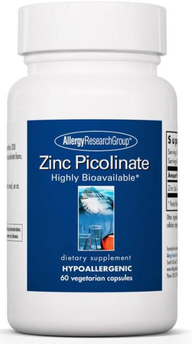 Allergy Research Group Zinc Picolinate 60 Capsules